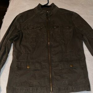 Men's Olive Utility Jacket